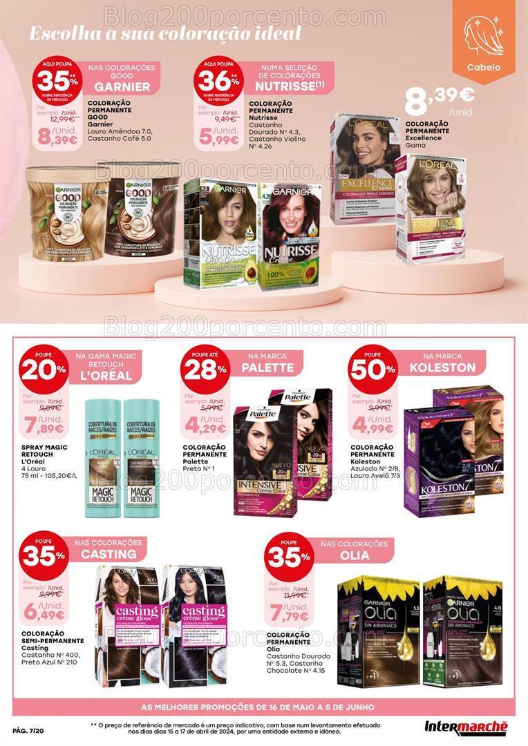 Antevisão Folheto INTERMARCHÉ Beleza Promoções de 16 maio a 5 junho