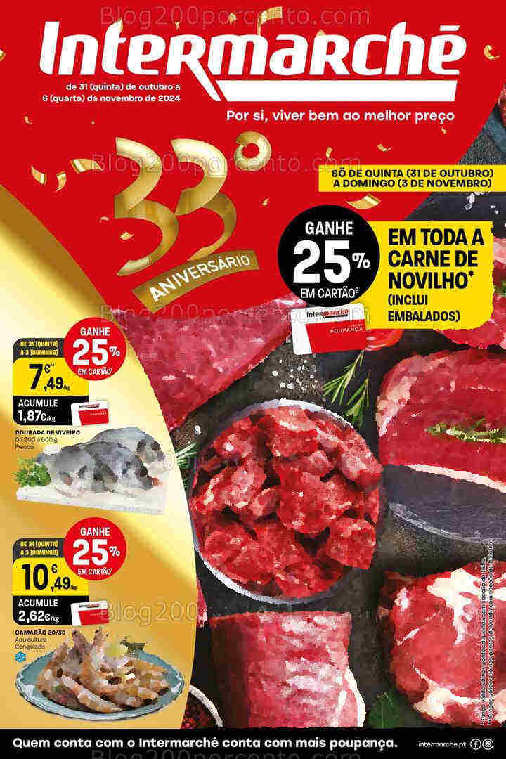Antevisão Folheto INTERMARCHÉ Contact Promoções de 31 outubro a 6 novembro