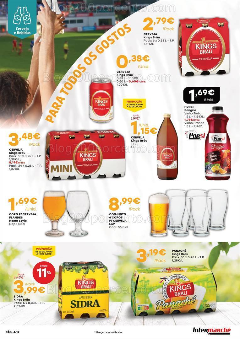 Antevisão Folheto INTERMARCHÉ Especial Churrasco Promoções de 20 junho a 10 julho