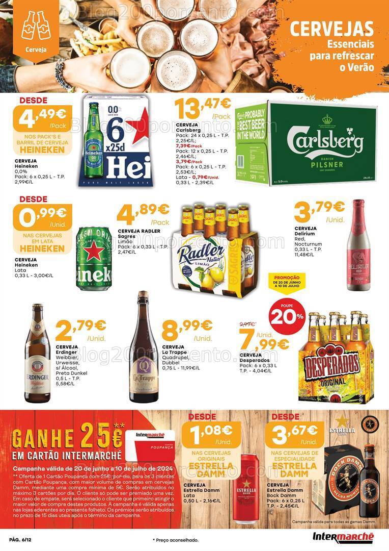 Antevisão Folheto INTERMARCHÉ Especial Churrasco Promoções de 20 junho a 10 julho