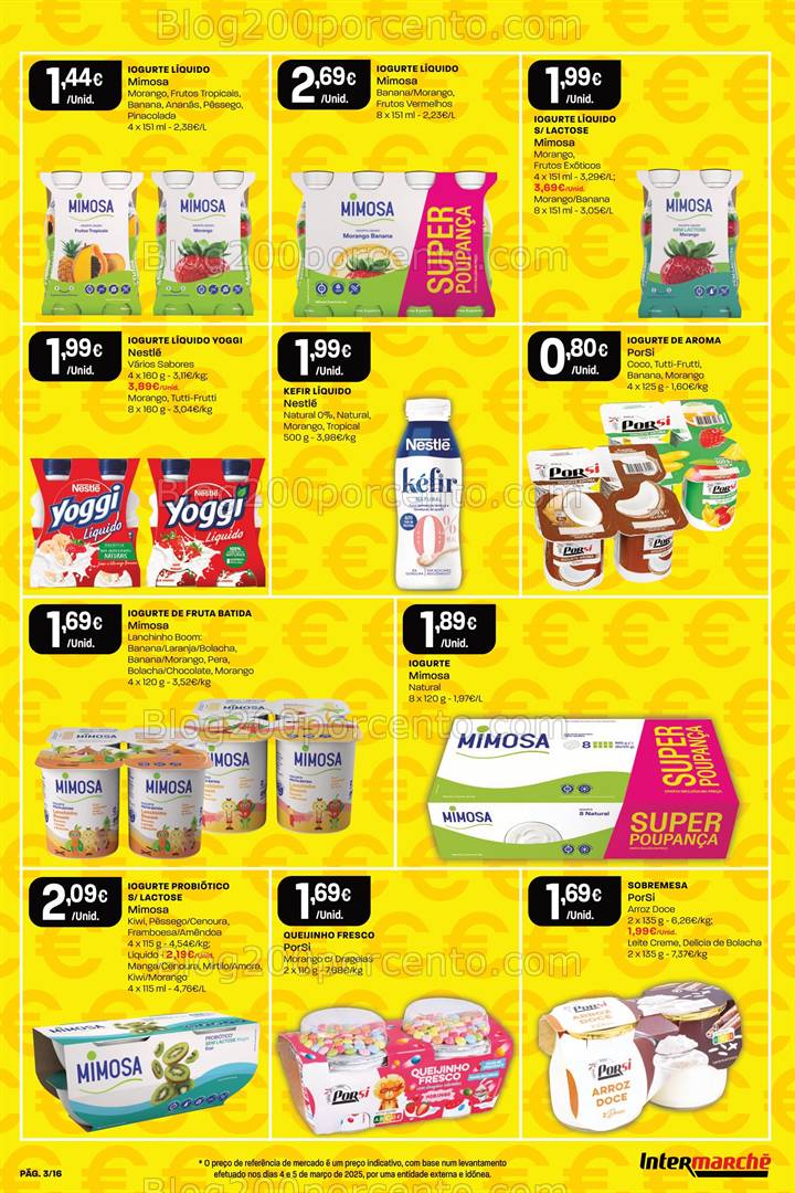 Antevisão Folheto INTERMARCHÉ Extra Promoções de 3 a 30 abril