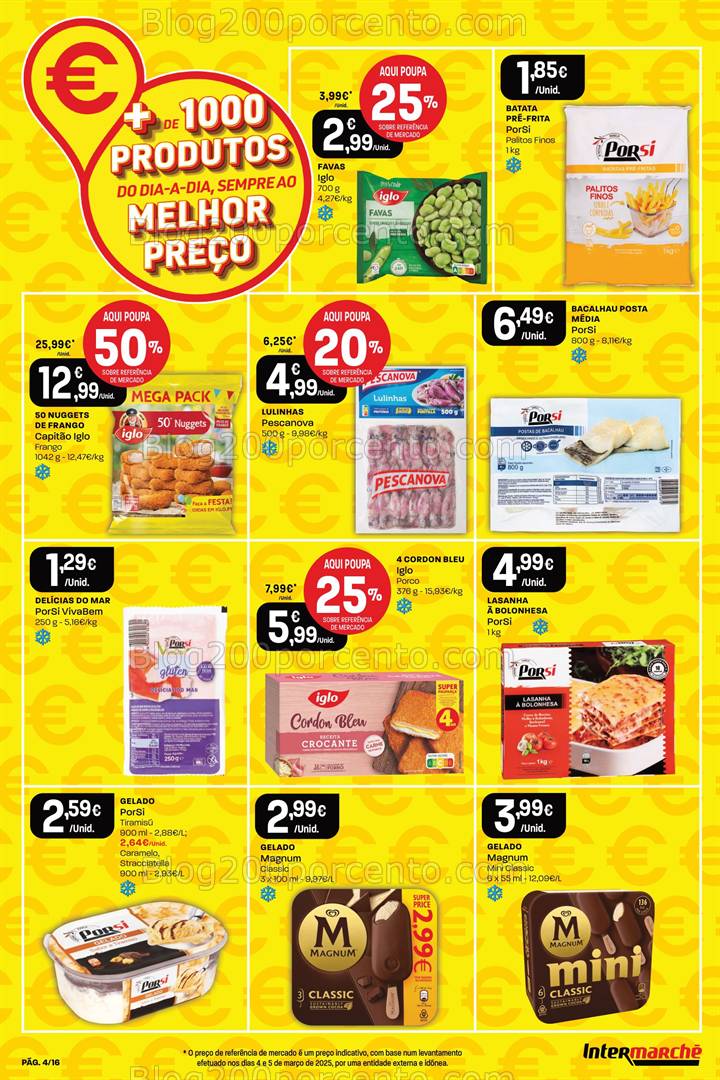 Antevisão Folheto INTERMARCHÉ Extra Promoções de 3 a 30 abril