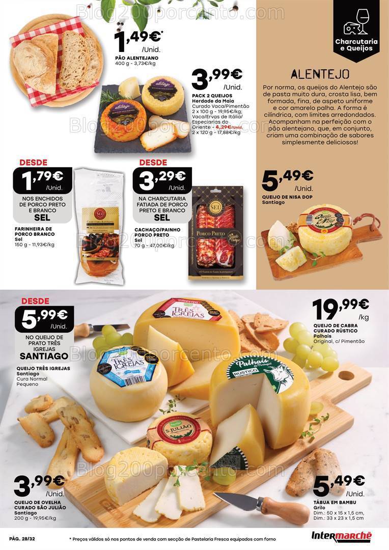 Antevisão Folheto INTERMARCHÉ Feira Queijos Enchidos e Vinhos - 25 janeiro a 14 fevereiro
