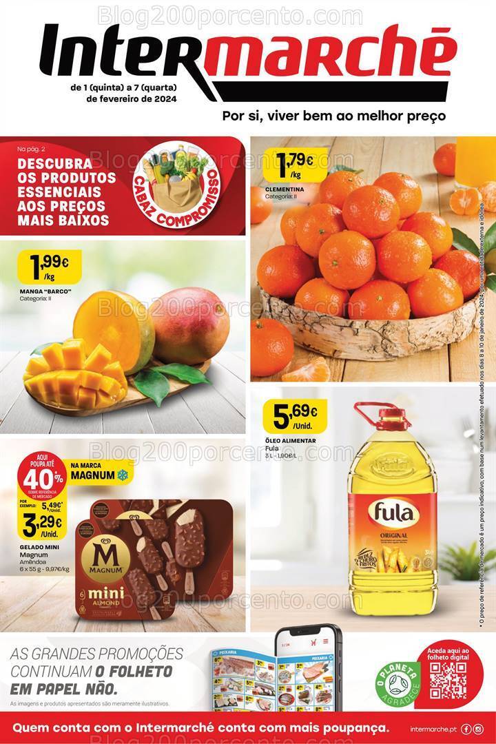 Antevisão Folheto INTERMARCHÉ Mini Promoções de 1 a 7 fevereiro