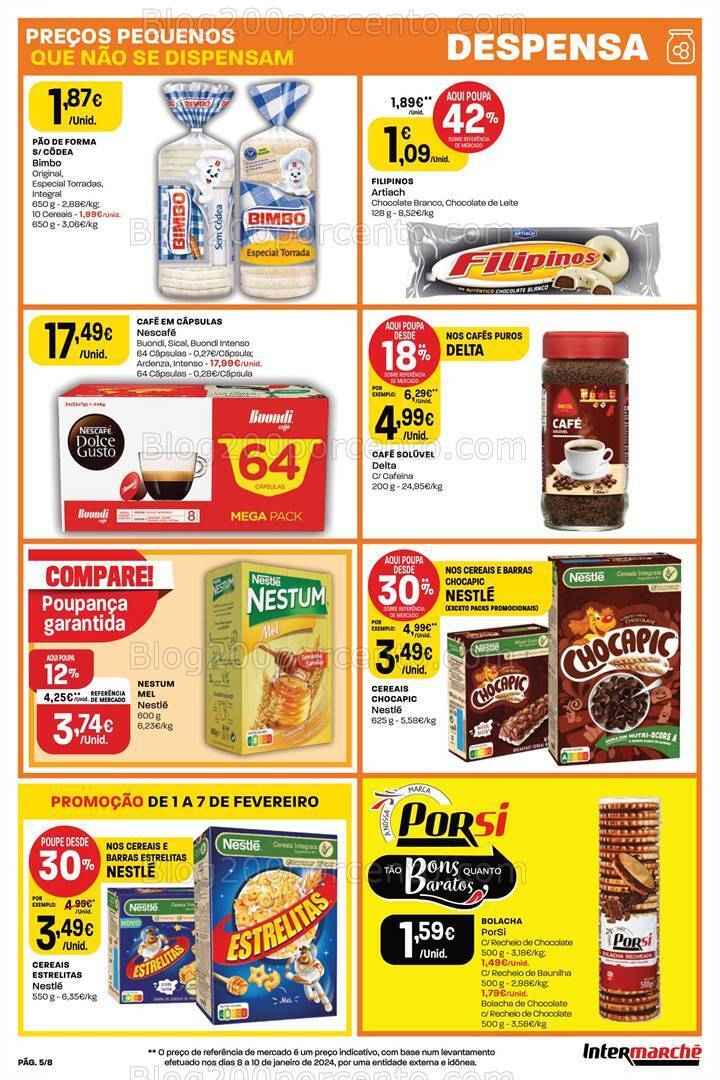 Antevisão Folheto INTERMARCHÉ Mini Promoções de 1 a 7 fevereiro