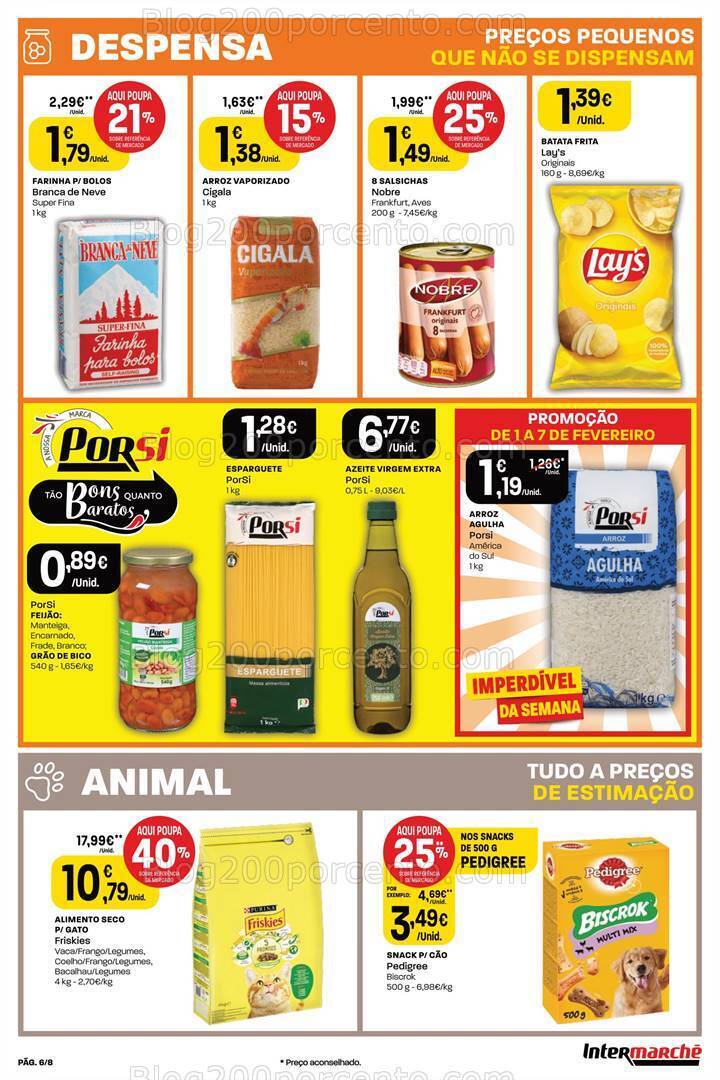Antevisão Folheto INTERMARCHÉ Mini Promoções de 1 a 7 fevereiro