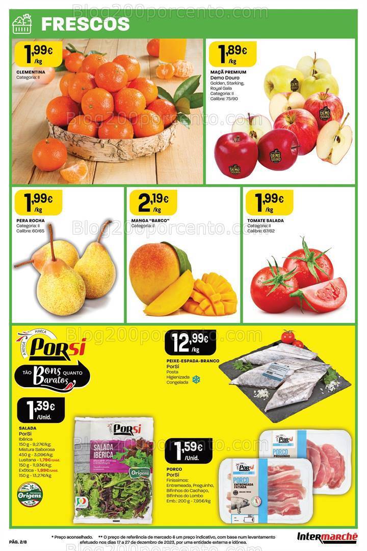 Antevisão Folheto INTERMARCHÉ Mini Promoções de 18 a 24 janeiro