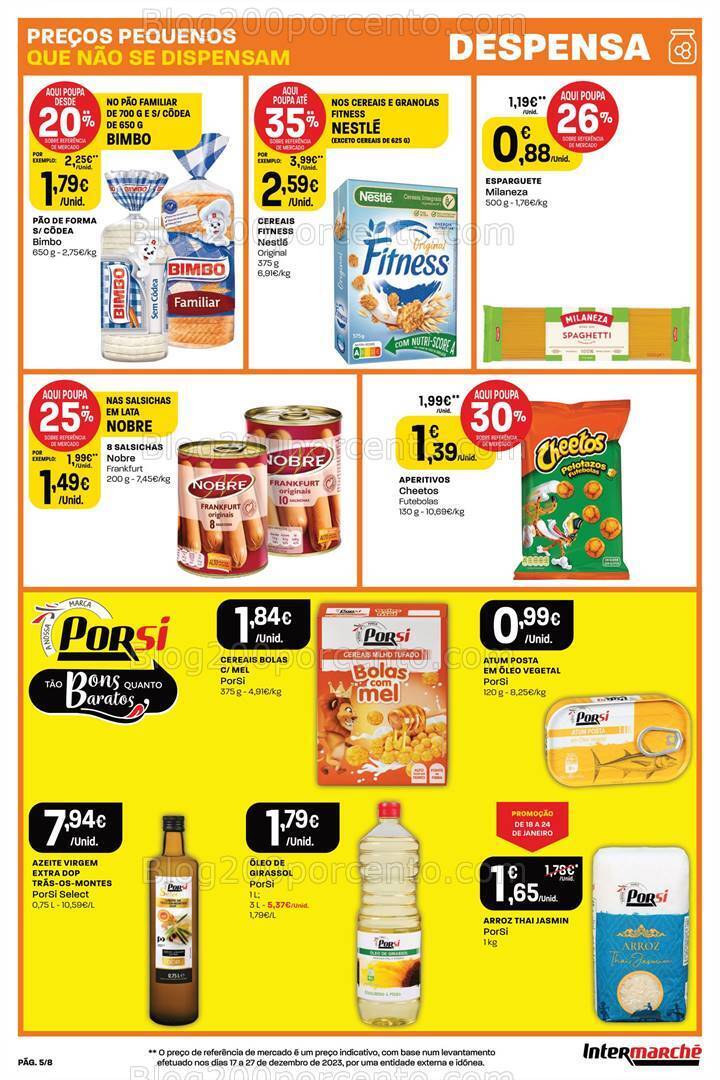 Antevisão Folheto INTERMARCHÉ Mini Promoções de 18 a 24 janeiro