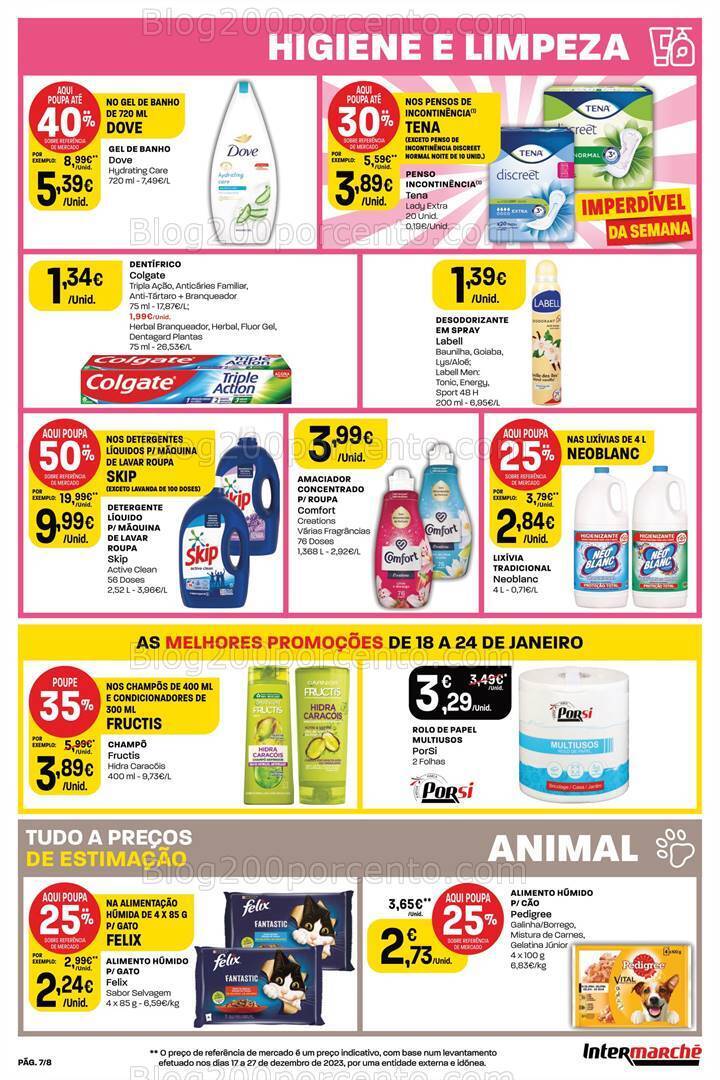 Antevisão Folheto INTERMARCHÉ Mini Promoções de 18 a 24 janeiro