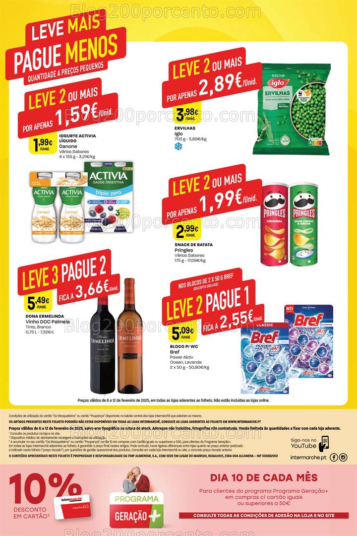 Antevisão Folheto INTERMARCHÉ Mini Promoções de 6 a 12 fevereiro