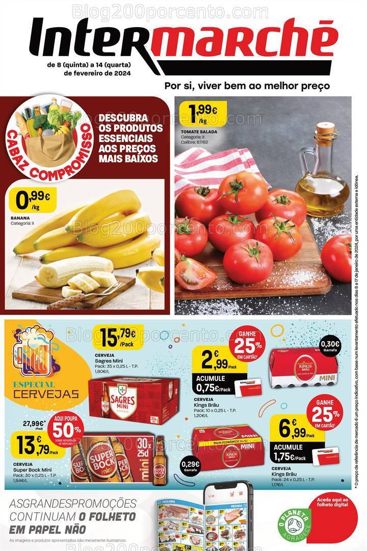 Antevisão Folheto INTERMARCHÉ Mini Promoções de 8 a 14 fevereiro