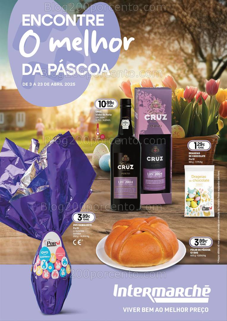 Antevisão Folheto INTERMARCHÉ Páscoa Promoções de 3 a 23 abril