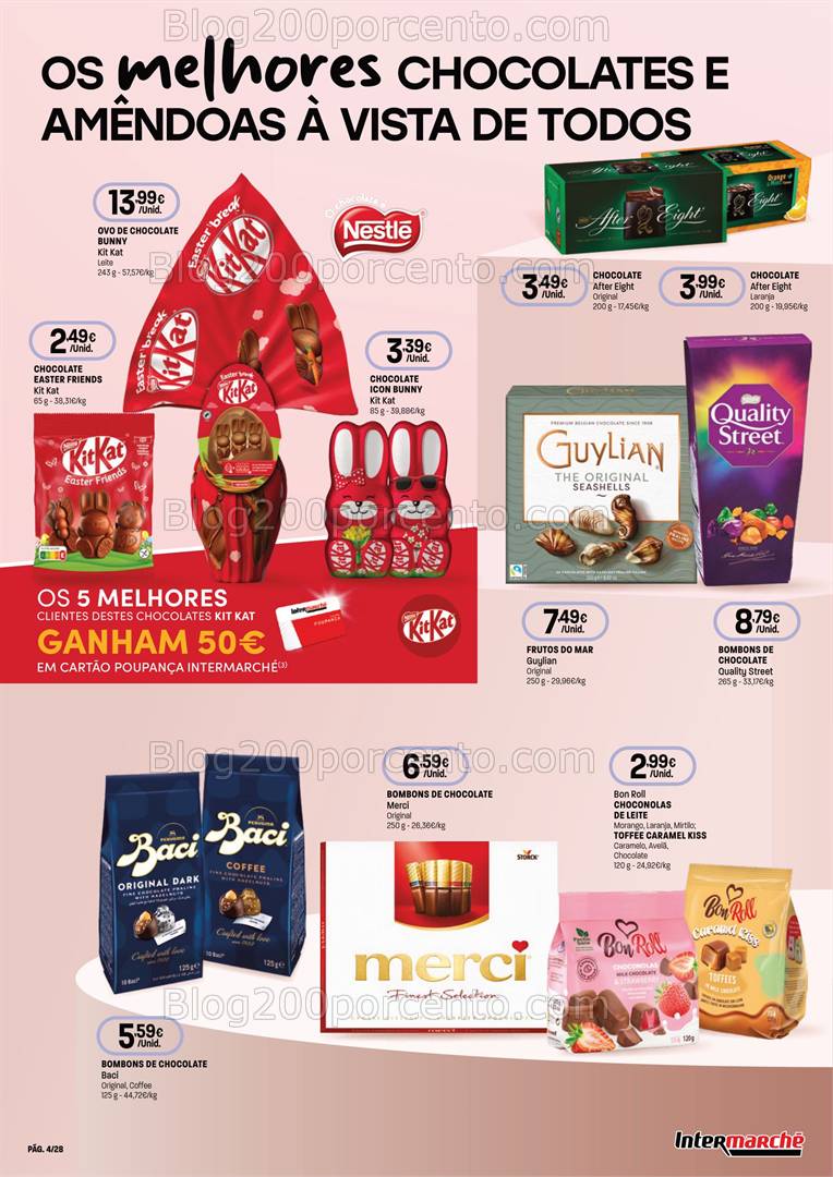 Antevisão Folheto INTERMARCHÉ Páscoa Promoções de 3 a 23 abril