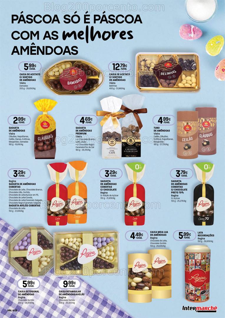 Antevisão Folheto INTERMARCHÉ Páscoa Promoções de 3 a 23 abril