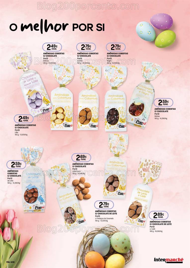 Antevisão Folheto INTERMARCHÉ Páscoa Promoções de 3 a 23 abril