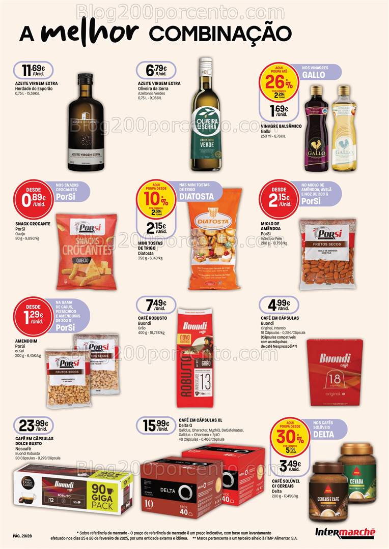 Antevisão Folheto INTERMARCHÉ Páscoa Promoções de 3 a 23 abril