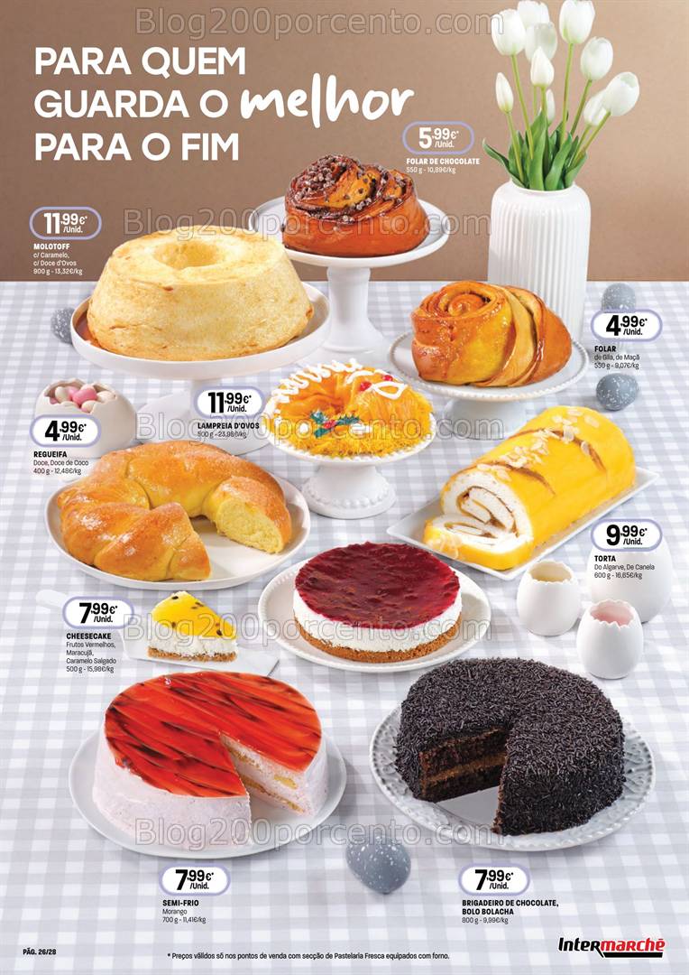 Antevisão Folheto INTERMARCHÉ Páscoa Promoções de 3 a 23 abril