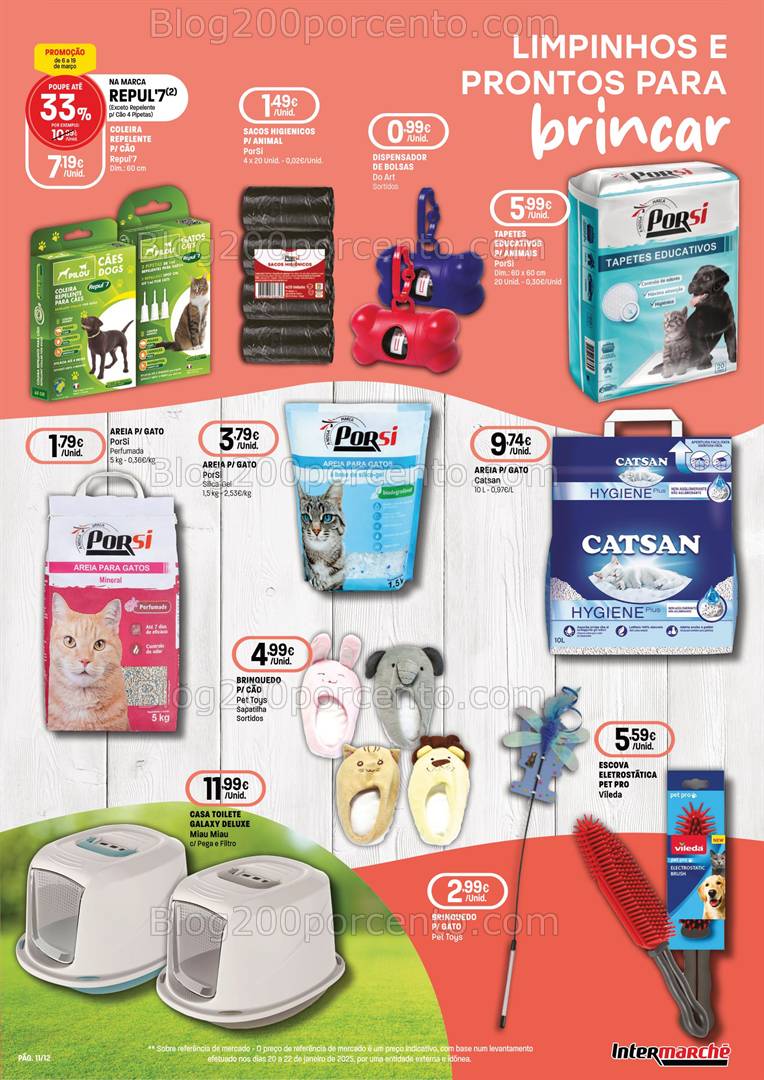 Antevisão Folheto INTERMARCHÉ Especial Pets Promoções de 6 a 19 março
