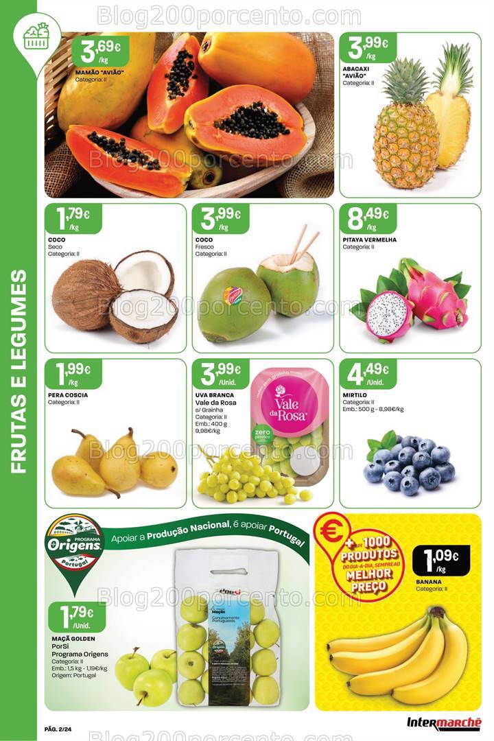 Antevisão Folheto INTERMARCHÉ Super Promoções de 1 a 7 agosto