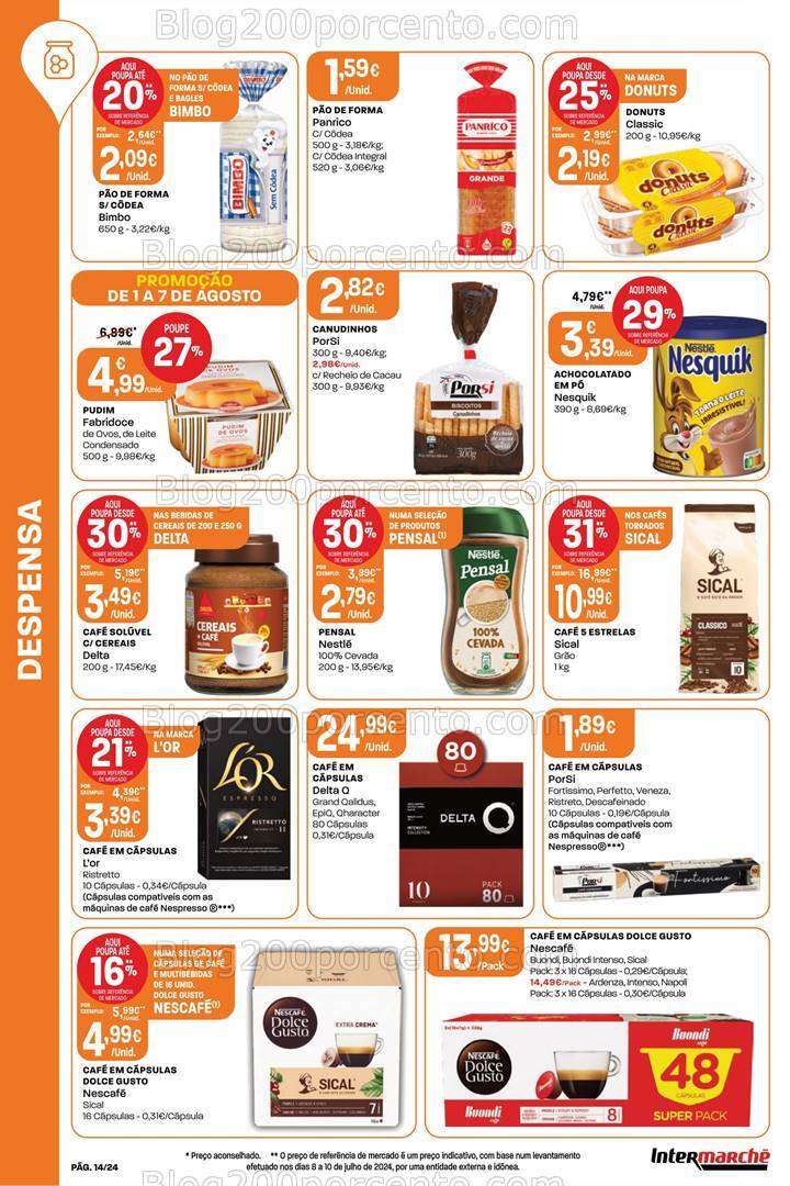 Antevisão Folheto INTERMARCHÉ Super Promoções de 1 a 7 agosto
