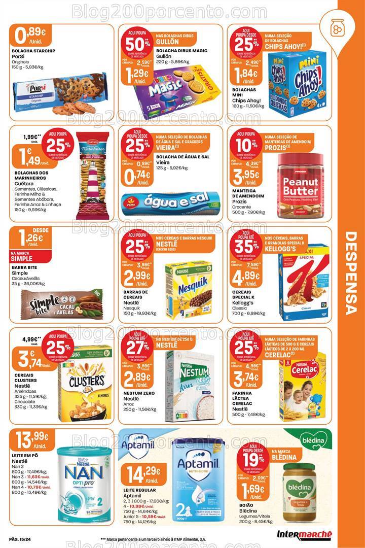 Antevisão Folheto INTERMARCHÉ Super Promoções de 1 a 7 agosto