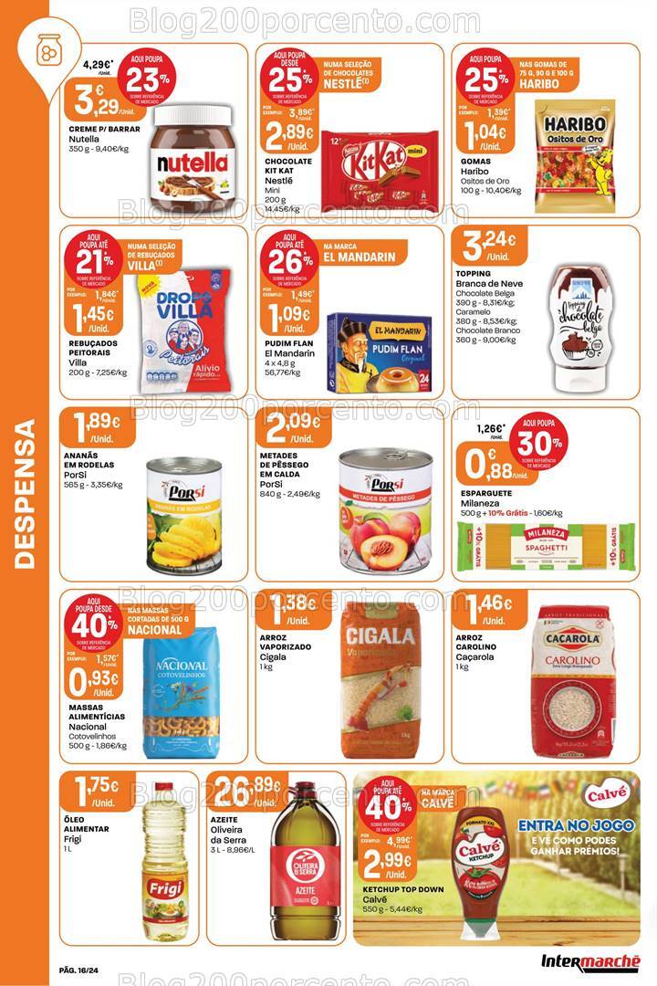 Antevisão Folheto INTERMARCHÉ Super Promoções de 1 a 7 agosto