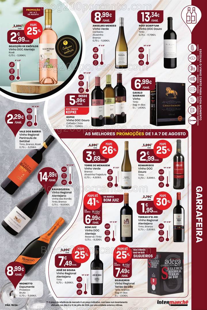 Antevisão Folheto INTERMARCHÉ Super Promoções de 1 a 7 agosto