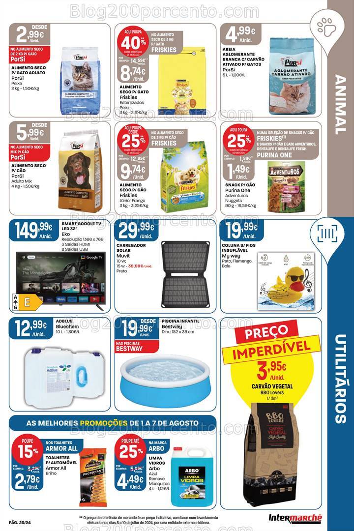 Antevisão Folheto INTERMARCHÉ Super Promoções de 1 a 7 agosto