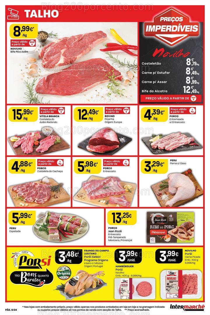 Antevisão Folheto INTERMARCHÉ Promoções de 13 a 19 junho