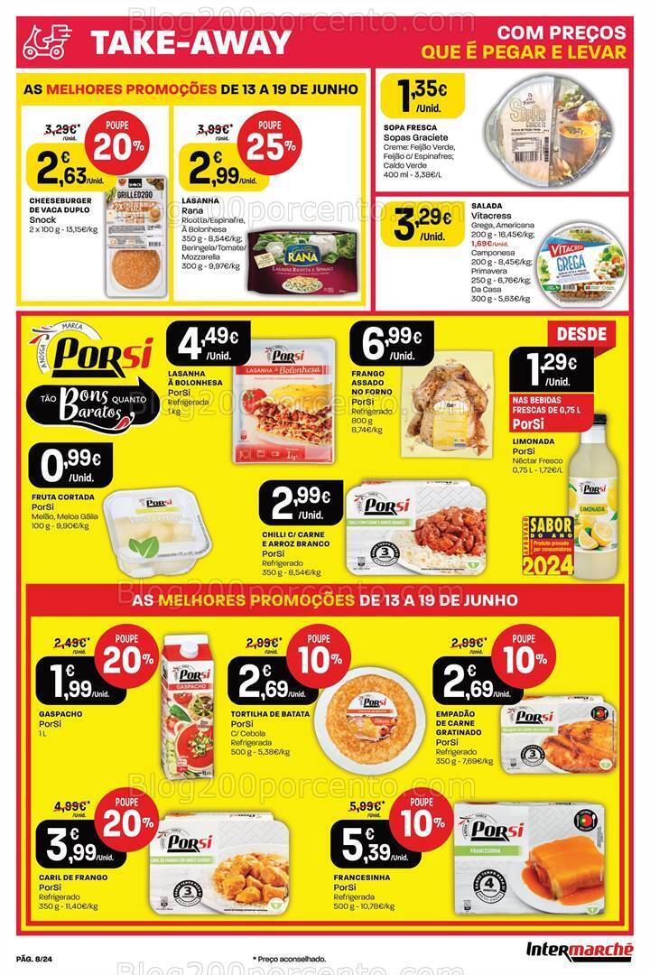 Antevisão Folheto INTERMARCHÉ Promoções de 13 a 19 junho