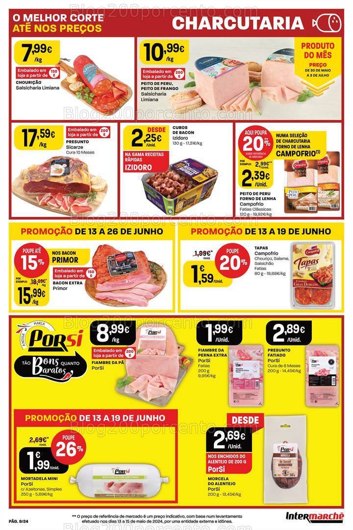 Antevisão Folheto INTERMARCHÉ Promoções de 13 a 19 junho