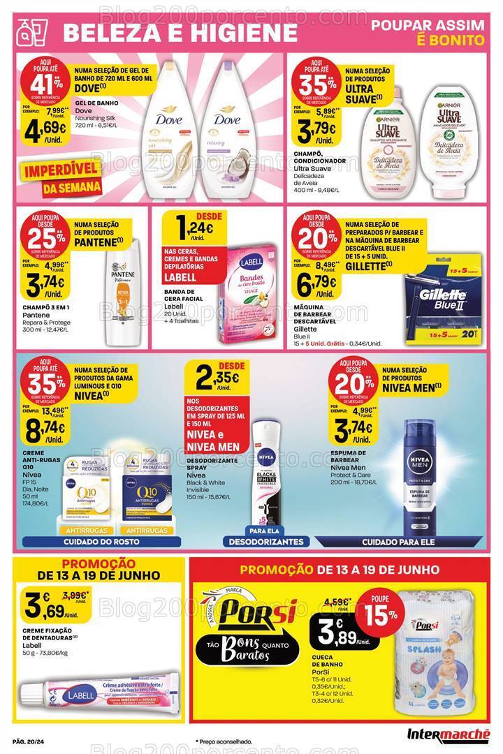 Antevisão Folheto INTERMARCHÉ Promoções de 13 a 19 junho