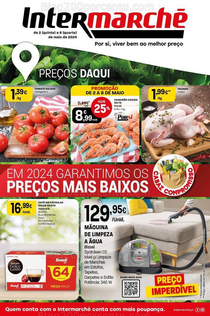 Antevisão Folheto INTERMARCHÉ Promoções de 2 a 8 maio