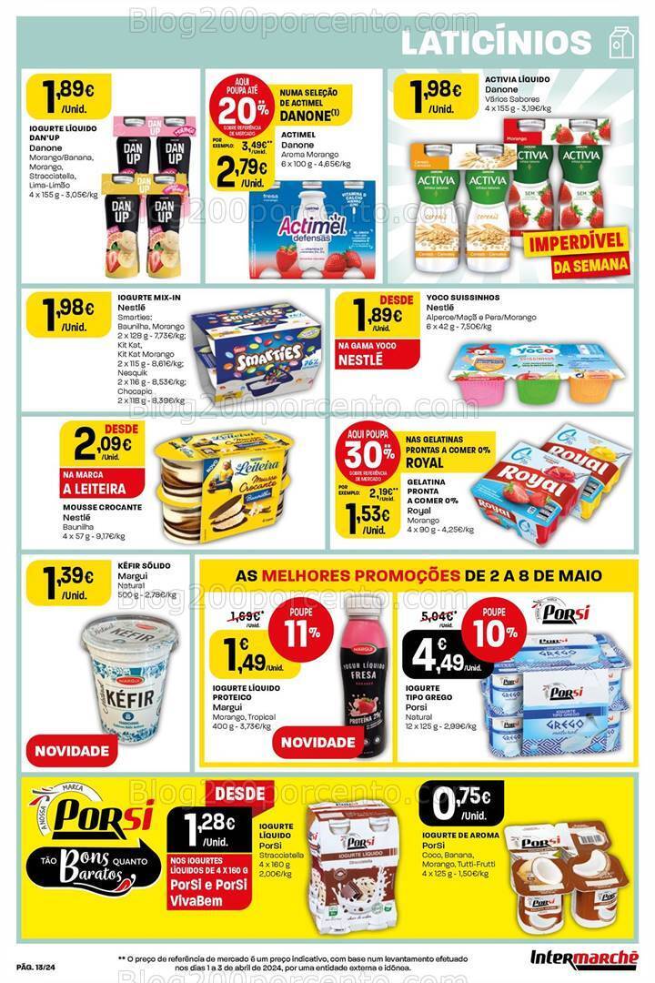 Antevisão Folheto INTERMARCHÉ Promoções de 2 a 8 maio