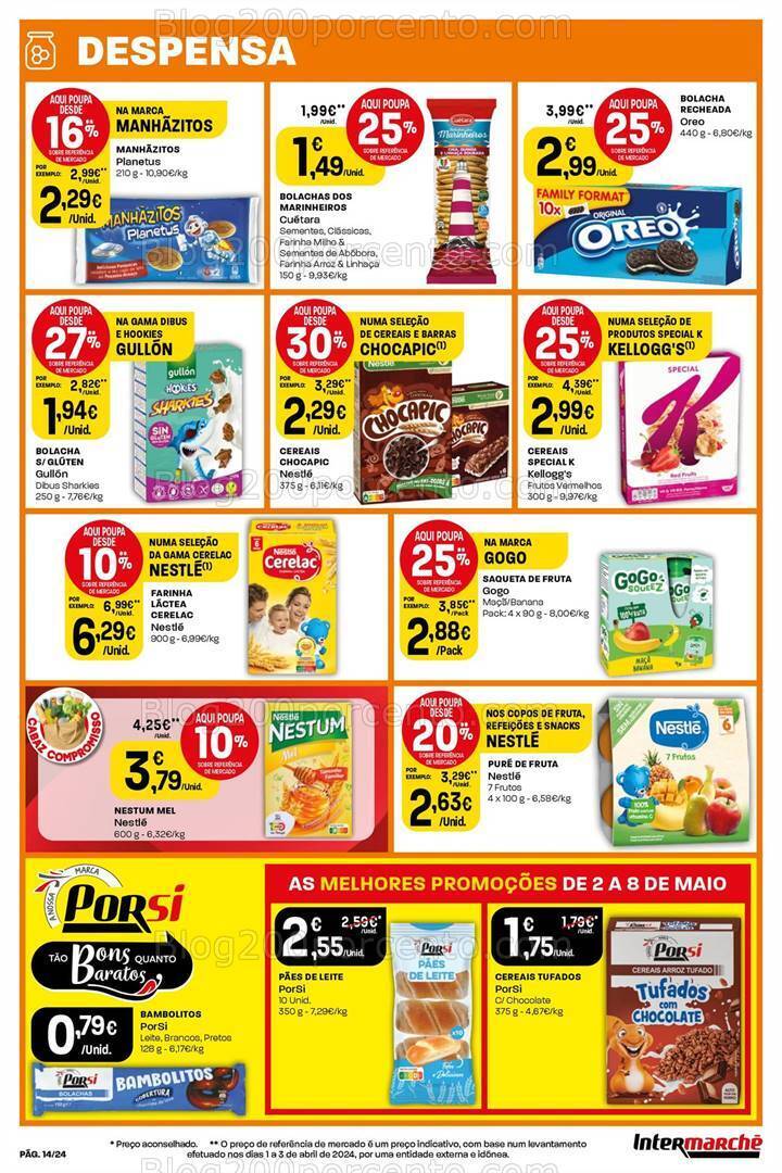 Antevisão Folheto INTERMARCHÉ Promoções de 2 a 8 maio