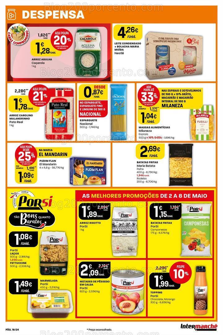 Antevisão Folheto INTERMARCHÉ Promoções de 2 a 8 maio