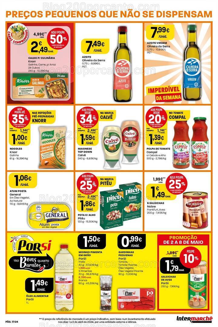Antevisão Folheto INTERMARCHÉ Promoções de 2 a 8 maio