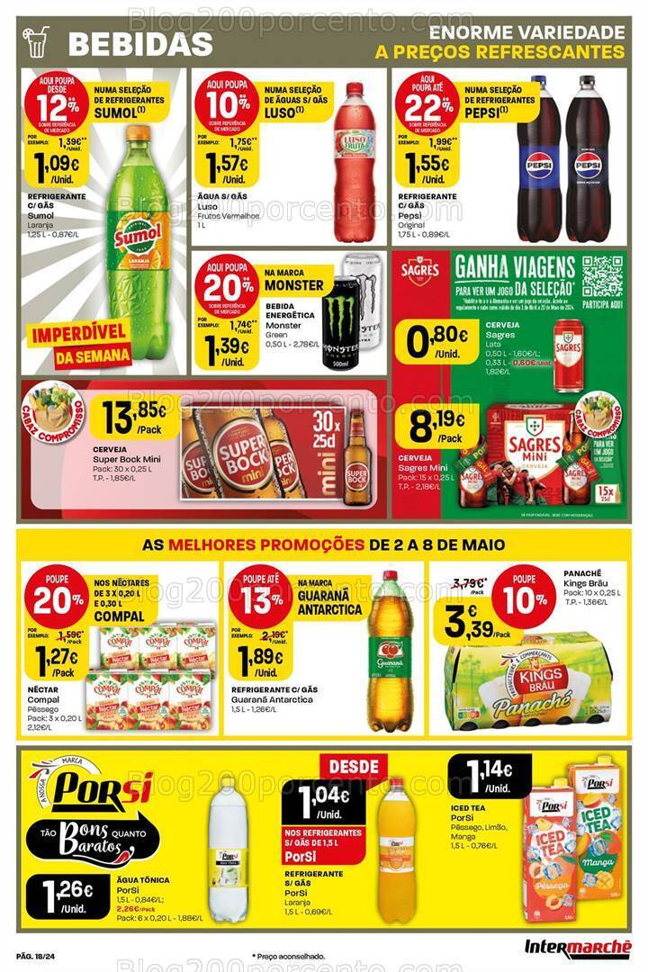 Antevisão Folheto INTERMARCHÉ Promoções de 2 a 8 maio