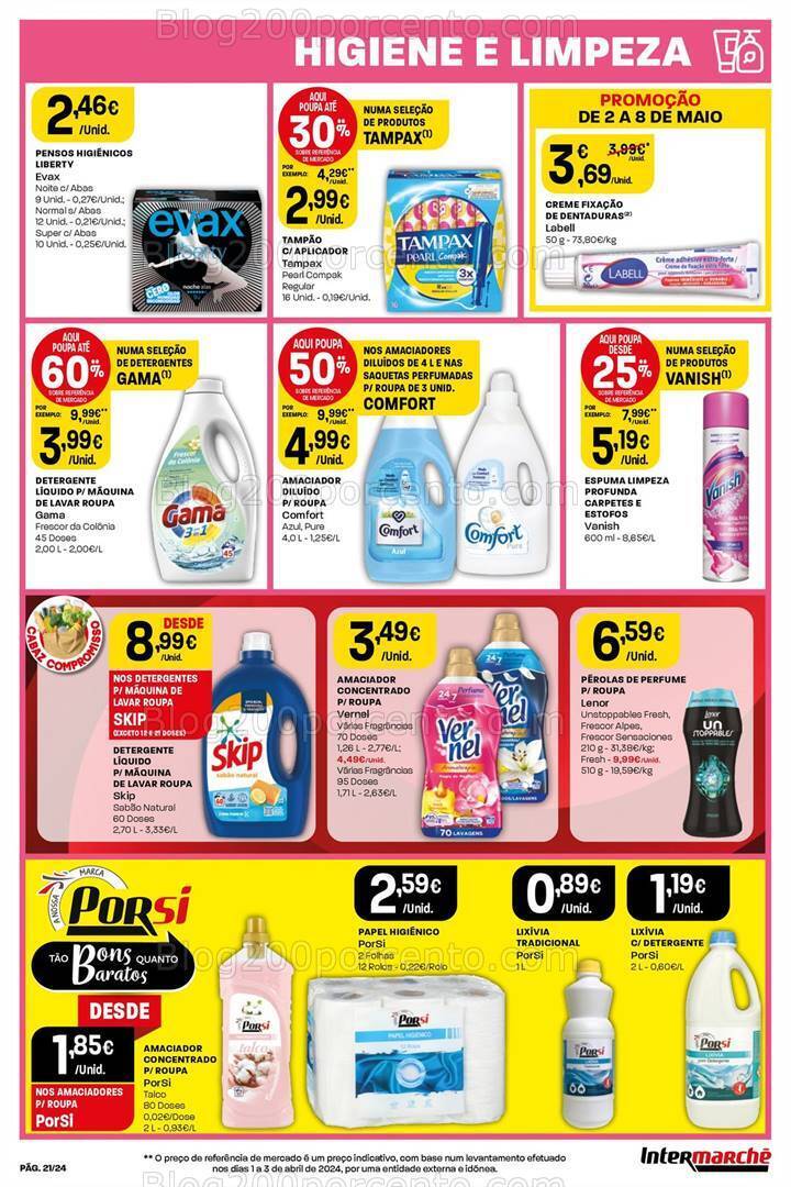 Antevisão Folheto INTERMARCHÉ Promoções de 2 a 8 maio