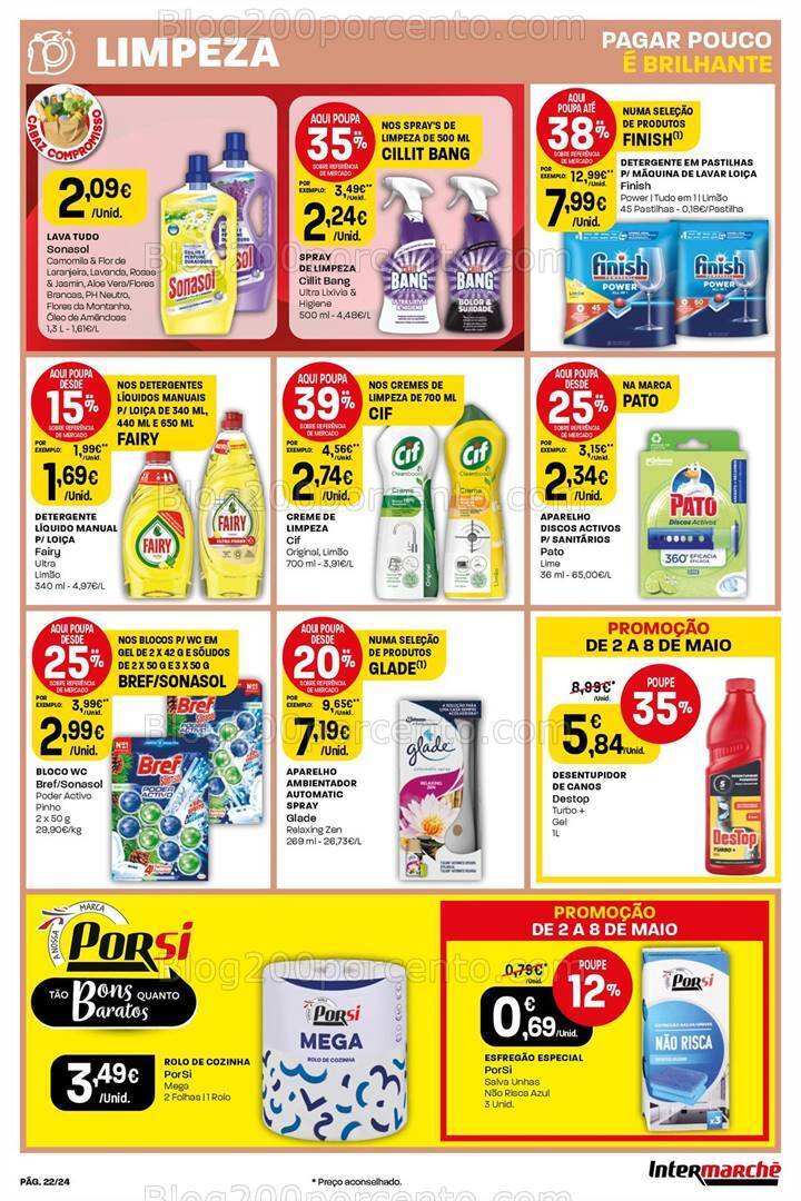 Antevisão Folheto INTERMARCHÉ Promoções de 2 a 8 maio