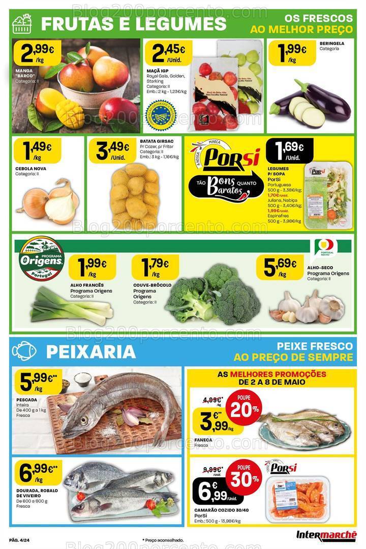 Antevisão Folheto INTERMARCHÉ Promoções de 2 a 8 maio