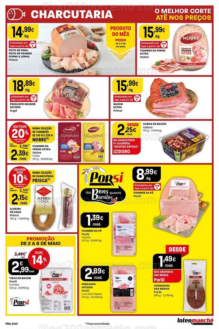 Antevisão Folheto INTERMARCHÉ Promoções de 2 a 8 maio