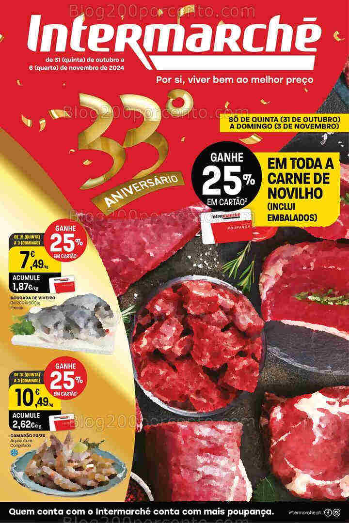Antevisão Folheto INTERMARCHÉ Super Promoções de 31 outubro a 6 novembro