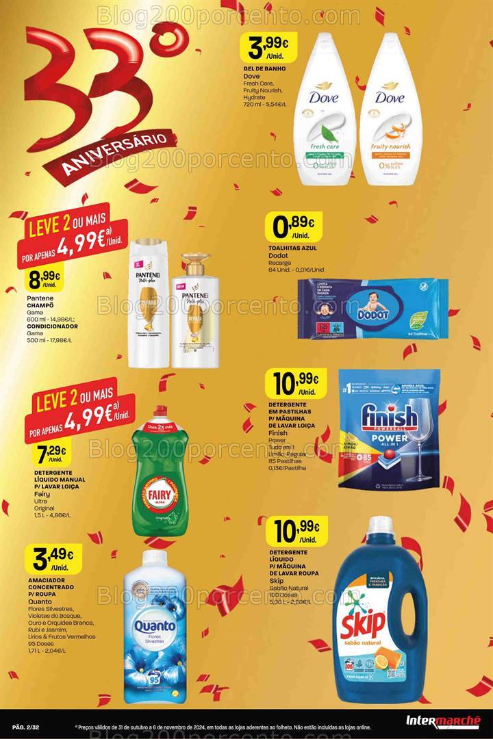 Antevisão Folheto INTERMARCHÉ Super Promoções de 31 outubro a 6 novembro