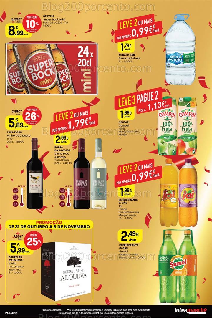Antevisão Folheto INTERMARCHÉ Super Promoções de 31 outubro a 6 novembro