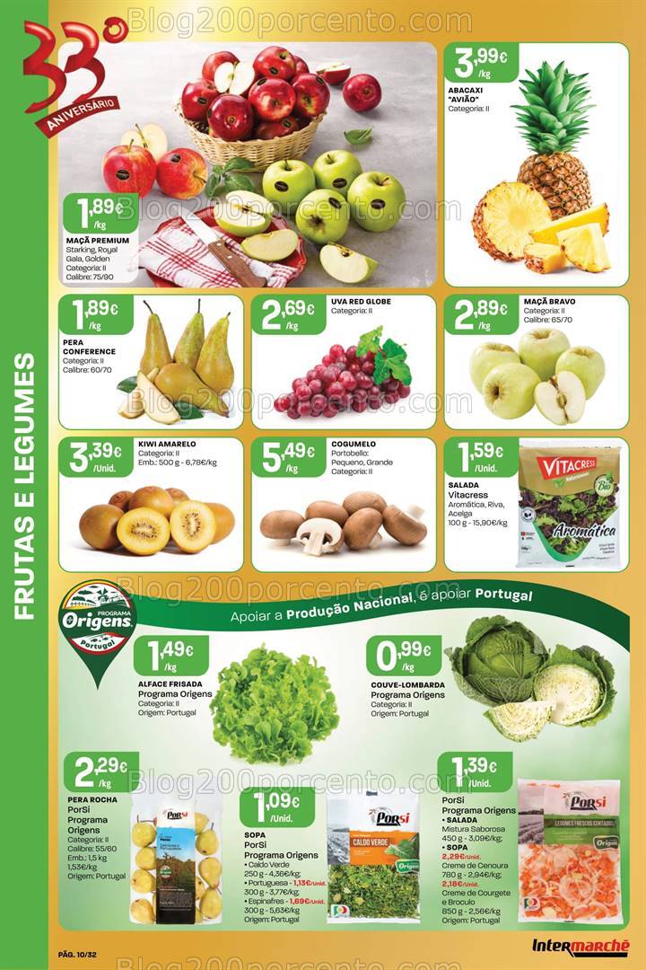 Antevisão Folheto INTERMARCHÉ Super Promoções de 31 outubro a 6 novembro