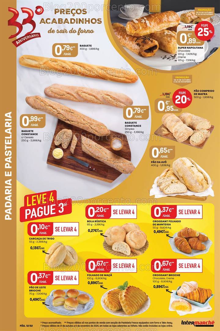 Antevisão Folheto INTERMARCHÉ Super Promoções de 31 outubro a 6 novembro