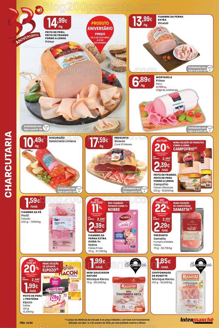 Antevisão Folheto INTERMARCHÉ Super Promoções de 31 outubro a 6 novembro