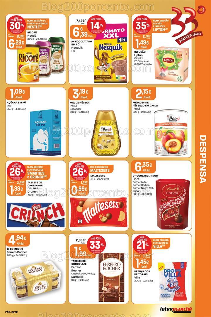 Antevisão Folheto INTERMARCHÉ Super Promoções de 31 outubro a 6 novembro