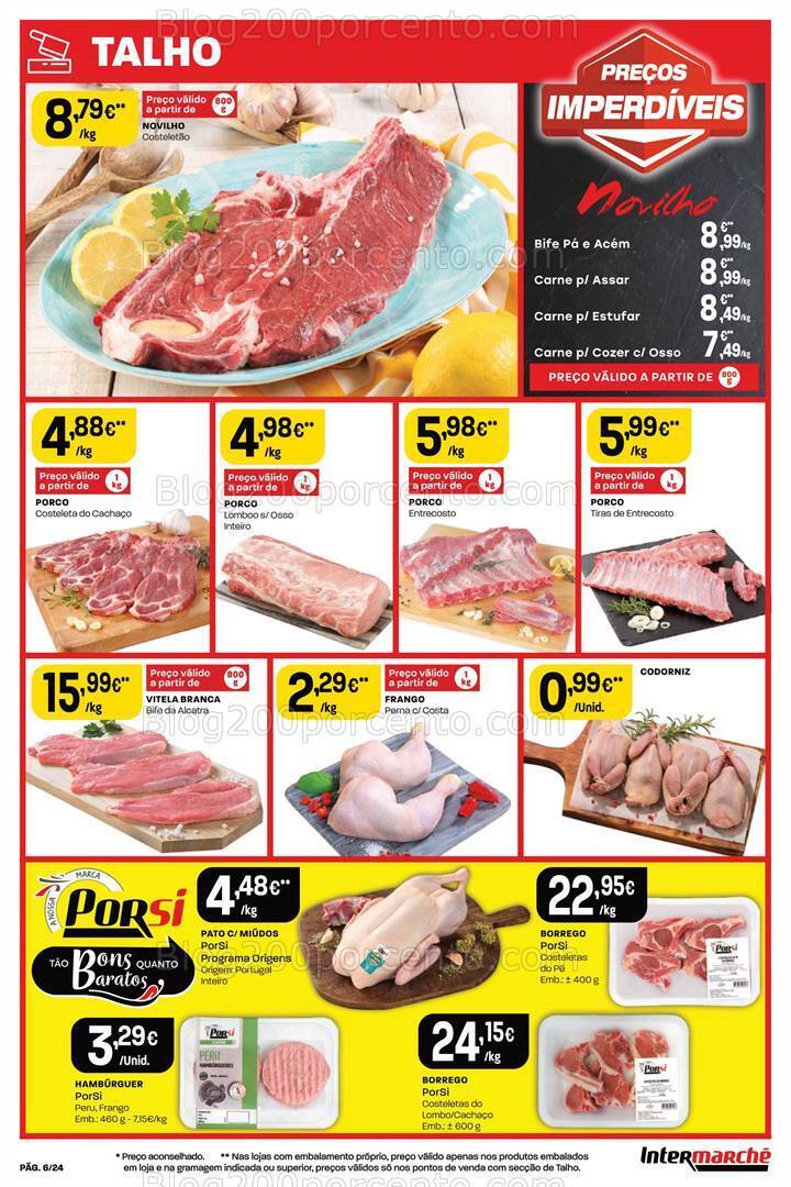 Antevisão Folheto INTERMARCHÉ Promoções de 6 a 12 junho